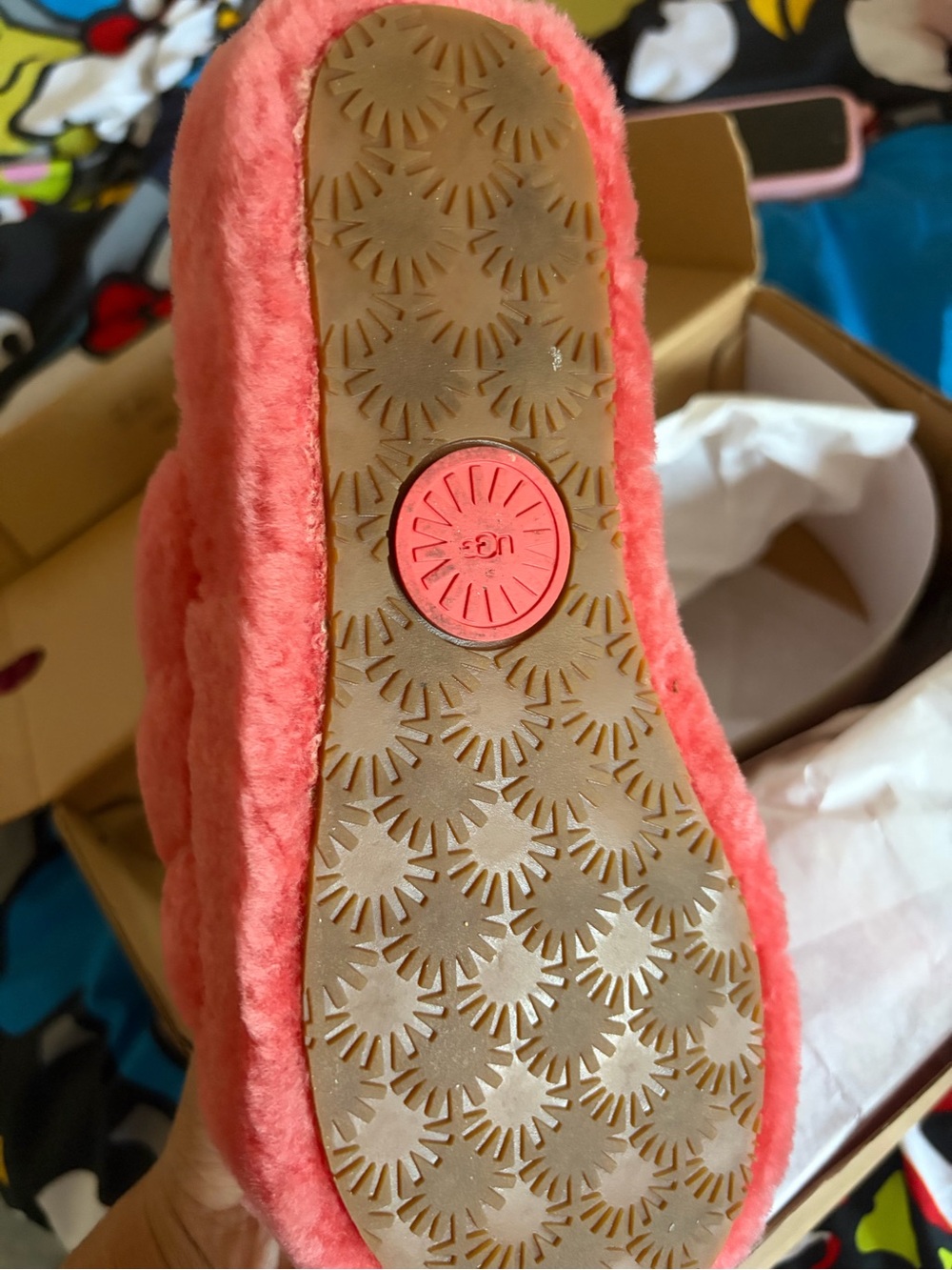 ugg fluff yeah sandals - Picture 3 of 4